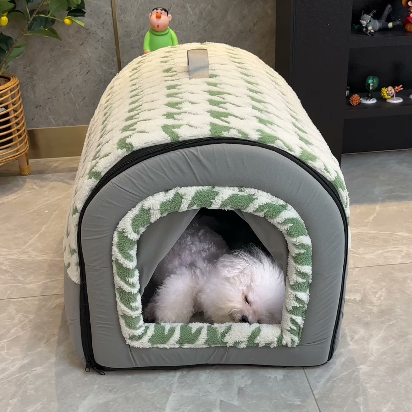 Chewie Viral Checkered House