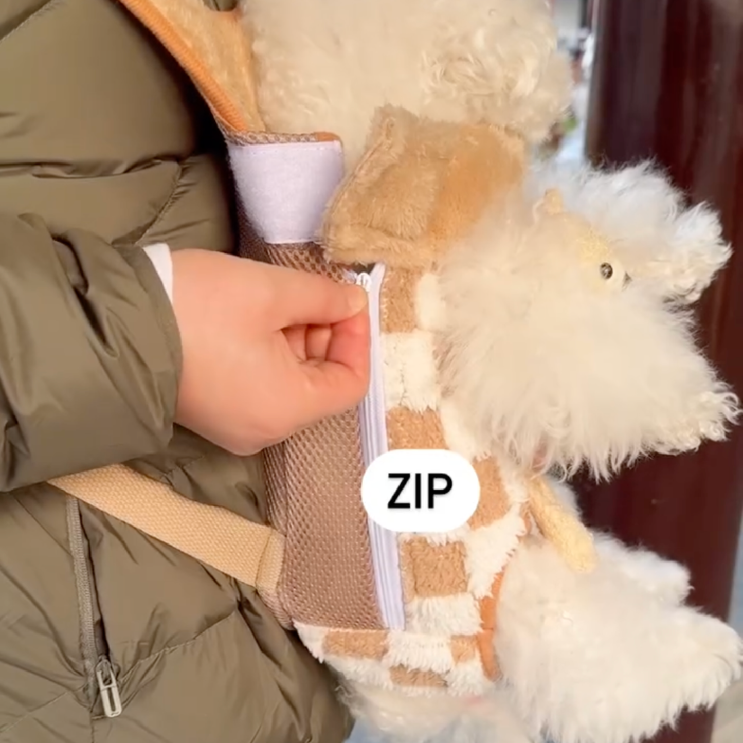 Chewie Viral Cozy Backpack