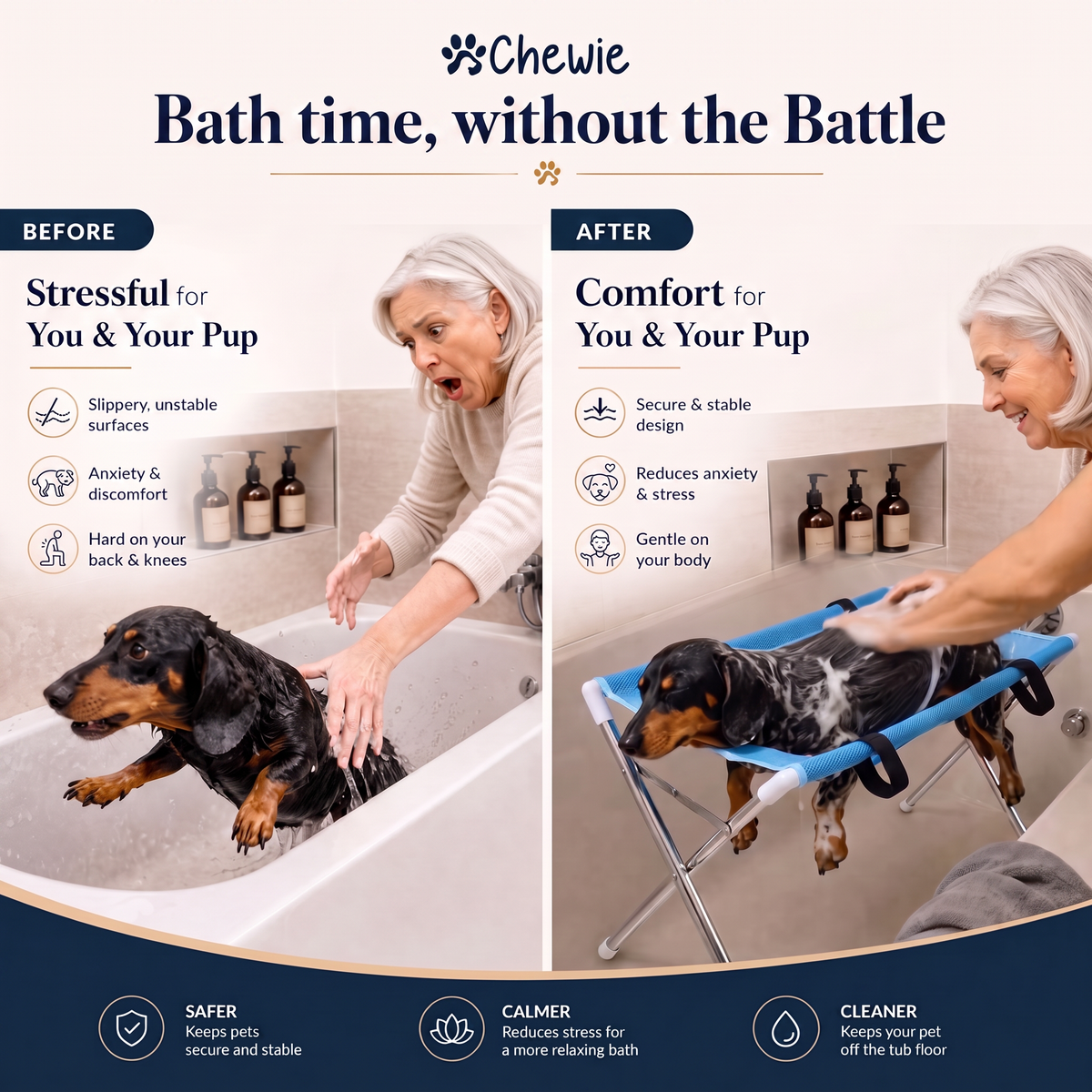 Chewie Viral Bathing Hammock
